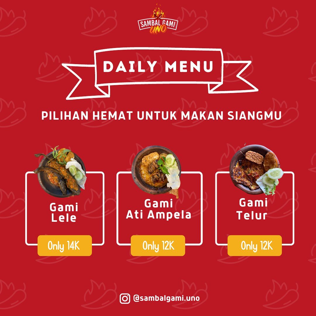 Daily Menu